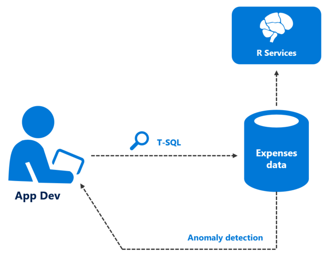 ML Services provides access to historical data to detect errors